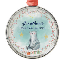 Premier cadeau personnalisé de Noël pour bébé