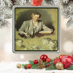 Ornement En Métal Première dame Anna Eleanor Roosevelt