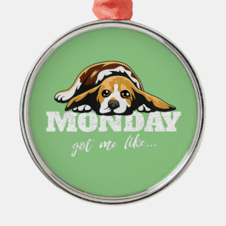 Ornement En Métal prime de race beagle