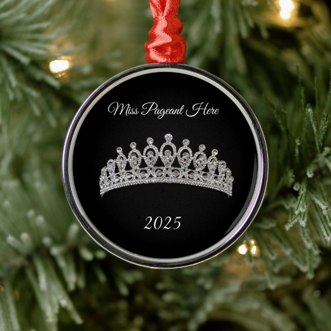 Ornement En Métal Princess Tiara Christmas Ornament (Arbre)