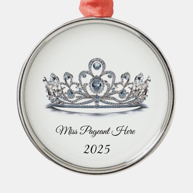 Ornement En Métal Princess Tiara Ornament (Devant)