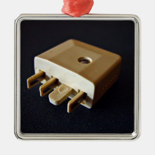 Ornement En Métal Prise de téléphone à l'adaptateur RJ-11 standard