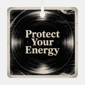 Ornement En Métal Protect Your Energy