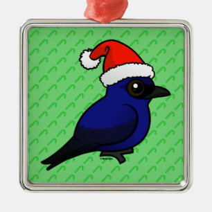 ORNEMENT EN MÉTAL PUMA PÈRE NOËL