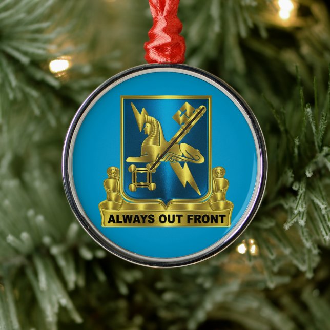 ORNEMENT EN MÉTAL RENSEIGNEMENT MILITAIRE (Arbre)