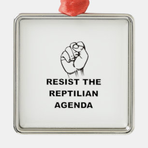 Ornement En Métal Résister À L'Agenda Républicain