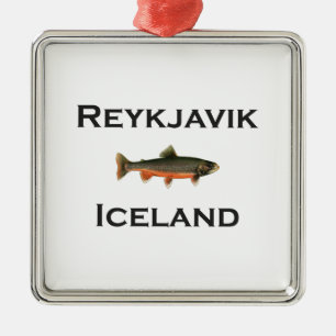 Ornement En Métal Reykjavik Islande