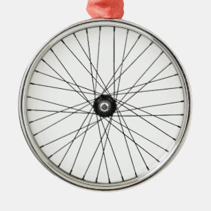 Ornement En Métal roue de vélo