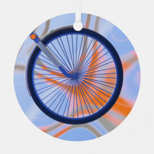 Ornement En Métal Roue de vélo - Roue de bicyclette