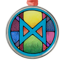 Rune de Dagaz Art Nouveau