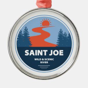 Ornement En Métal Saint Joe Wild Et Rivière Pittoresque Idaho