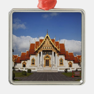 Ornement En Métal Salle d'Ubosot ou Bot, Wat Benchamabophit, Bangkok