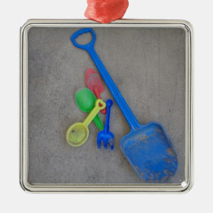 Ornement En Métal Scoops de sable, Playground Beach été