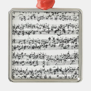 Ornement En Métal Score de musique de Johann Sebastian Bach