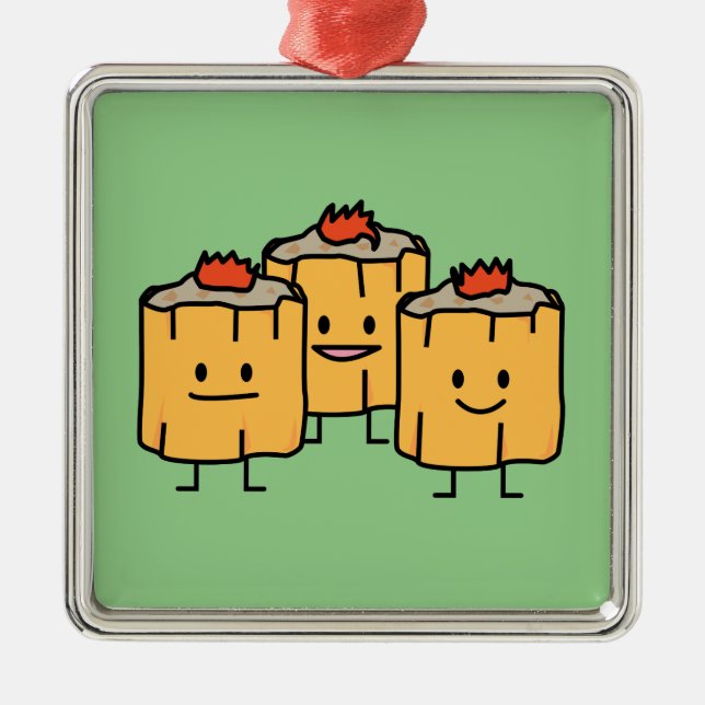 Ornement En Métal Shumai Chinois Dumplings Dim Sum Dimsum Dumpling p (Devant)