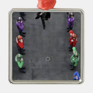 Ornement En Métal Sideboys d'arc-en-ciel de marine des USA