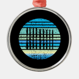 Ornement En Métal Ski - Collection Ski Boards Funny Ski