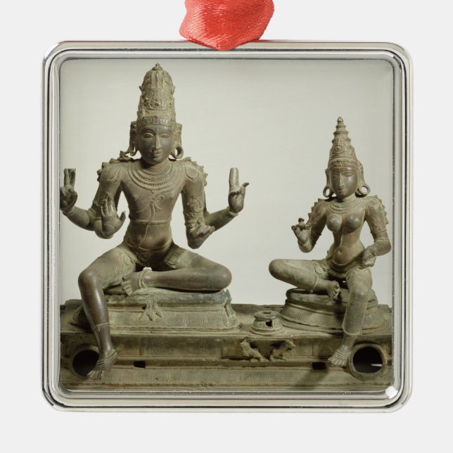 Ornement En Métal Somaskanda, Chola, Tamil Nadu (bronze) (Devant)