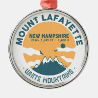 Sommet du Mont Lafayette N.Hampshire - Vintage rét