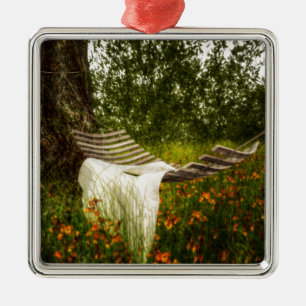 Ornement En Métal Souhait vous étiez ici l'ornement 140629 carré