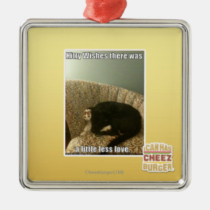 Ornement En Métal Souhaits de Kitty