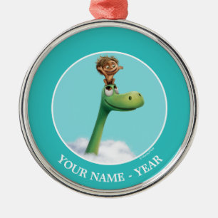 Ornement En Métal Spot Et Arlo Tête Dans Les Nuages