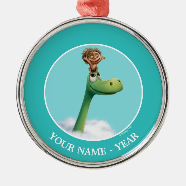 Ornement En Métal Spot Et Arlo Tête Dans Les Nuages (Devant)