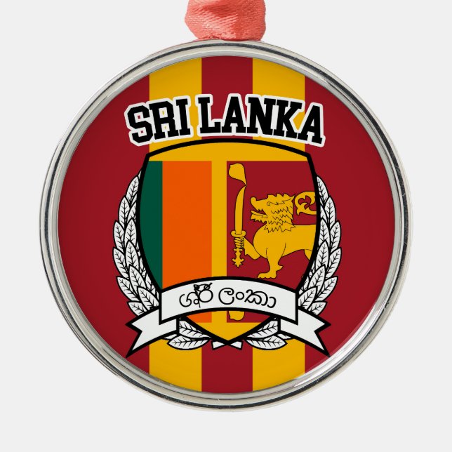 Ornement En Métal Sri Lanka (Devant)