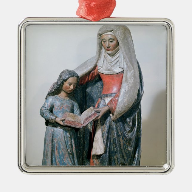 Ornement En Métal St Anne et la Vierge, 1500-30 (Devant)