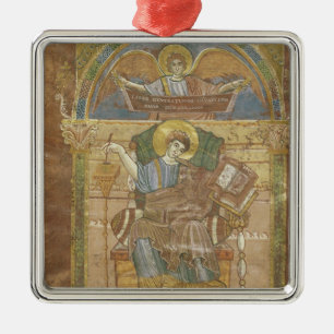 Ornement En Métal St Matthew, de l'évangile de St Riquier