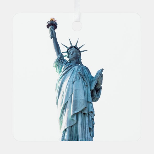 Ornement En Métal Statue de la liberté (Recto)