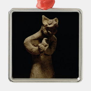 Ornement En Métal Statuette d'un démon Lion-Dirigé, Mésopotamie, 