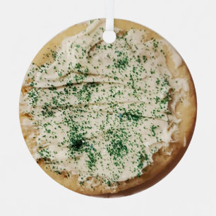 Ornement En Métal Sucre de Noël congelé Cookie Bonbons Sprinkies