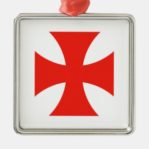 Ornement En Métal symbole de la croix-rouge