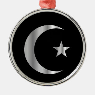 Ornement En Métal Symbole de l'Islam
