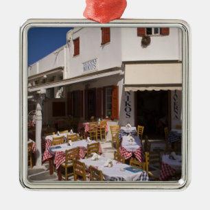 Ornement En Métal Taverna Nikos, Mykonos, îles des Cyclades, Grèce