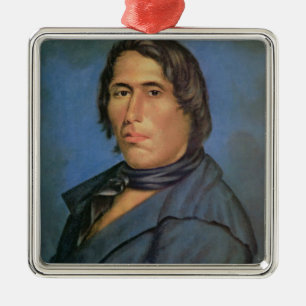 Ornement En Métal Tecumseh (1768-1813) (huile sur la toile)