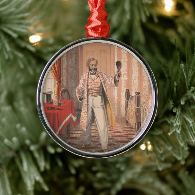 Ornement En Métal Teinture à cheveux Uphams, vers 1864 (Arbre)