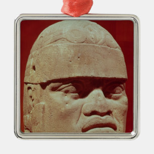 Ornement En Métal Tête colossale, Olmec