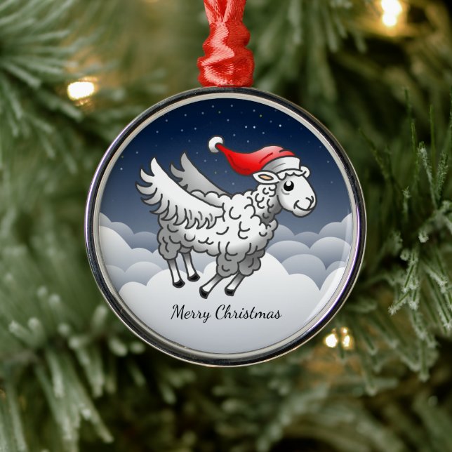 Ornement En Métal The Wonderful Christmas Lamb (Arbre)