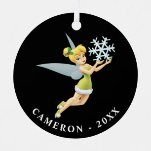 Ornement En Métal Tinkerbell   Christmas Snowflake