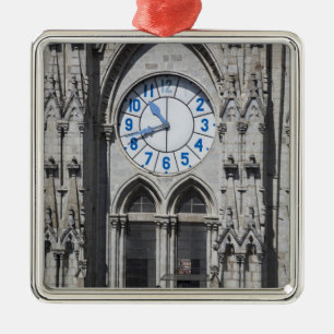 Ornement En Métal Tours de l'horloge à la Basilique nationale, Équat