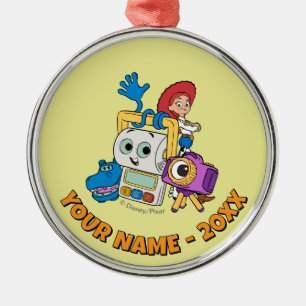 Ornement En Métal Toy Story Atlas, Smarty Pants, Snappy, & Jessie