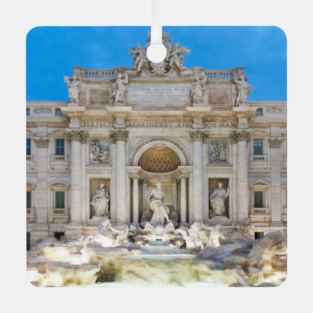 Ornement En Métal Trevi fountain (Recto)