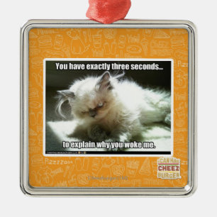 Ornement En Métal Trois secondes