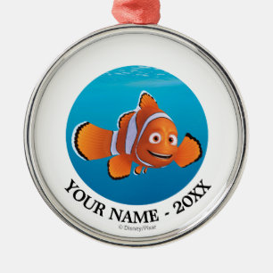 Ornement En Métal Trouver Dory   Marlin Ajouter Votre Nom