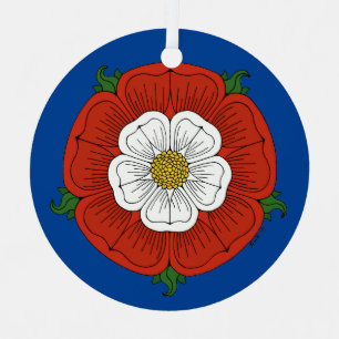 Ornement En Métal Tudor Rose