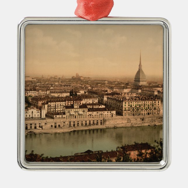 Ornement En Métal Turin du 19ème siècle, Piémont, Italie (Devant)