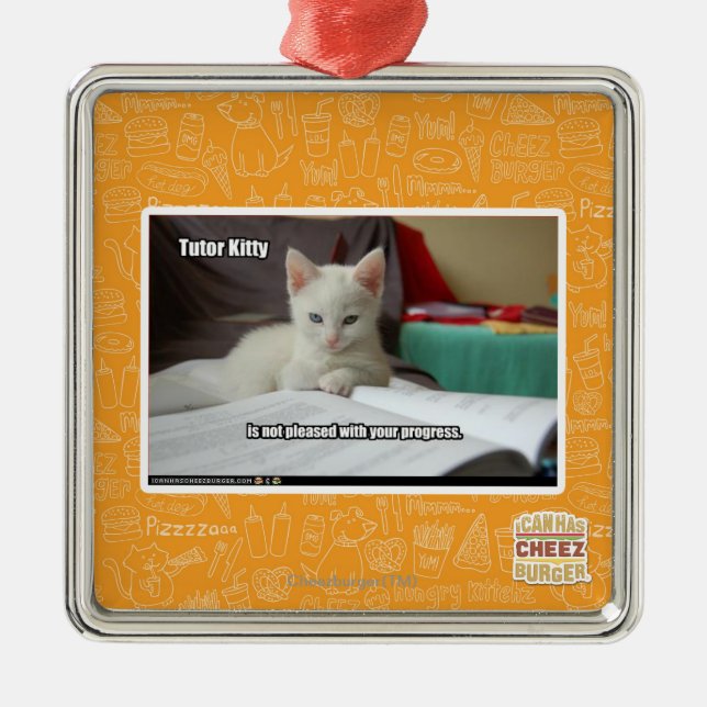 Ornement En Métal Tuteur Kitty (Devant)