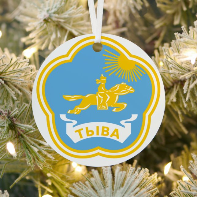 Ornement En Métal Tuva - Armoiries de Noël Arbre de Noël (Insitu)